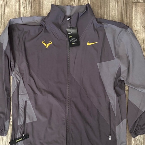 nike men's rafa court tennis jacket